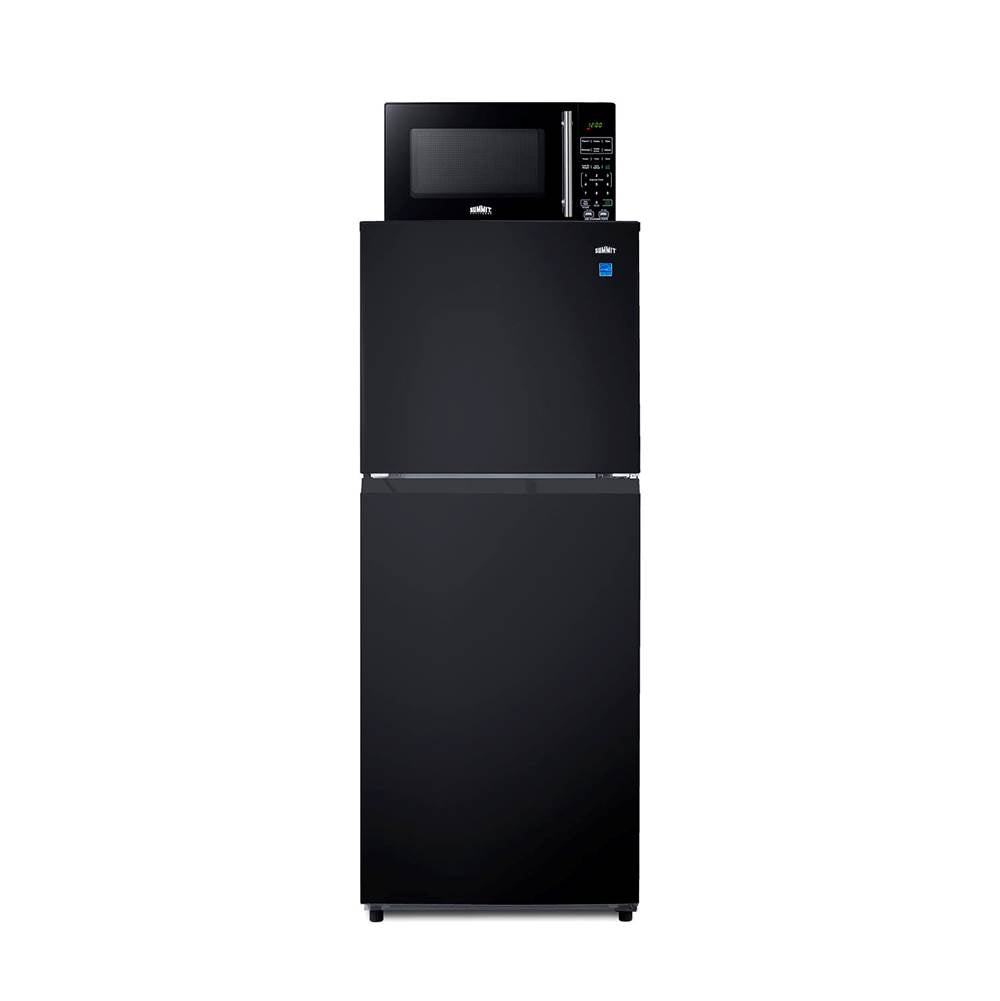 Summit Appliance - Microwave/Refrigerator-Freezer Combination with Allocator