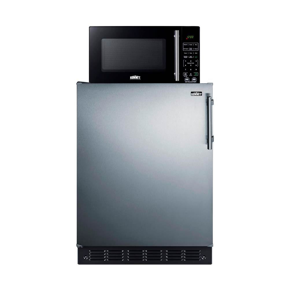 Summit Appliance - Microwave/Refrigerator Combination with Allocator