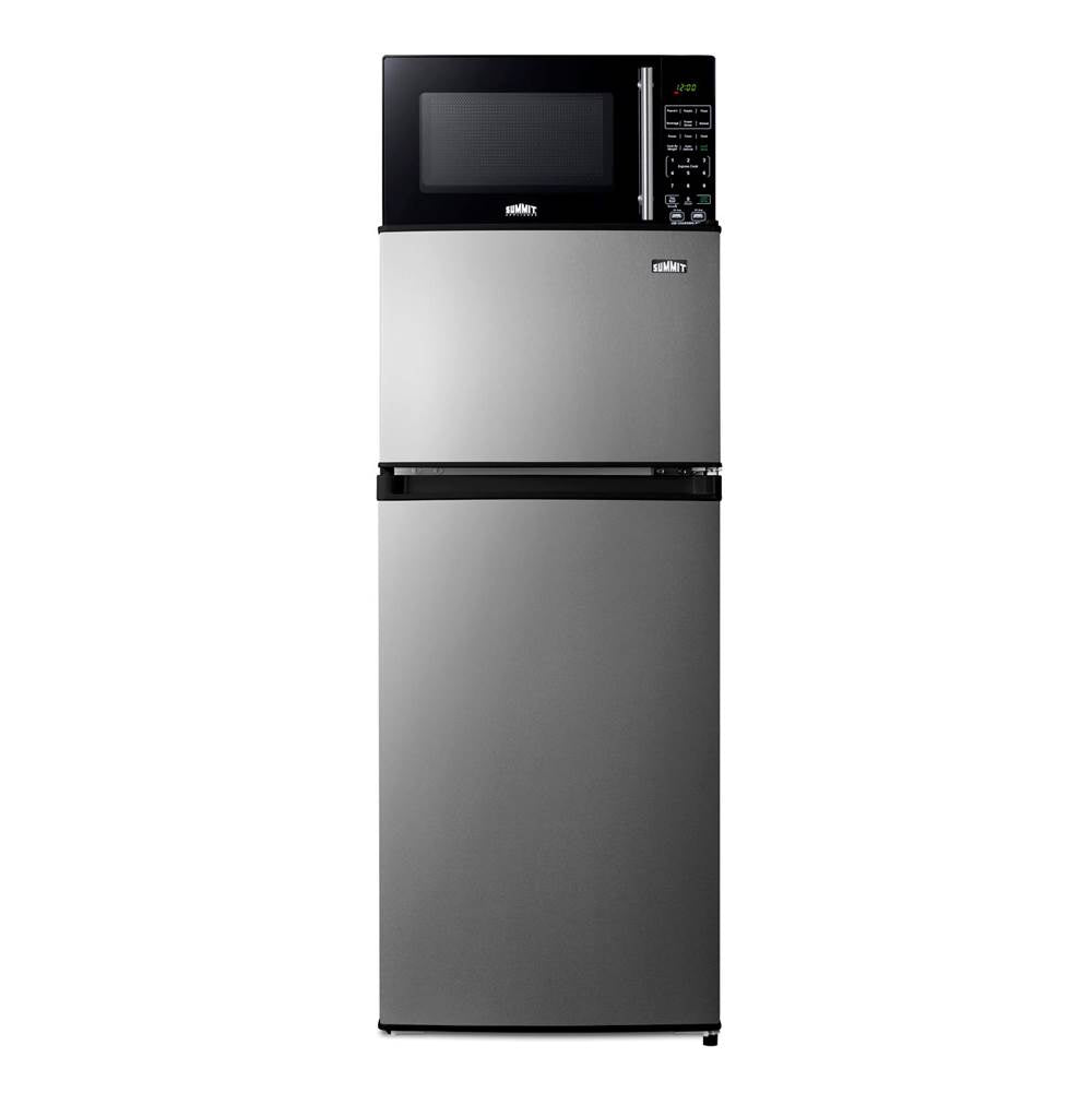 Summit Appliance - Microwave/Refrigerator-Freezer Combination with Allocator
