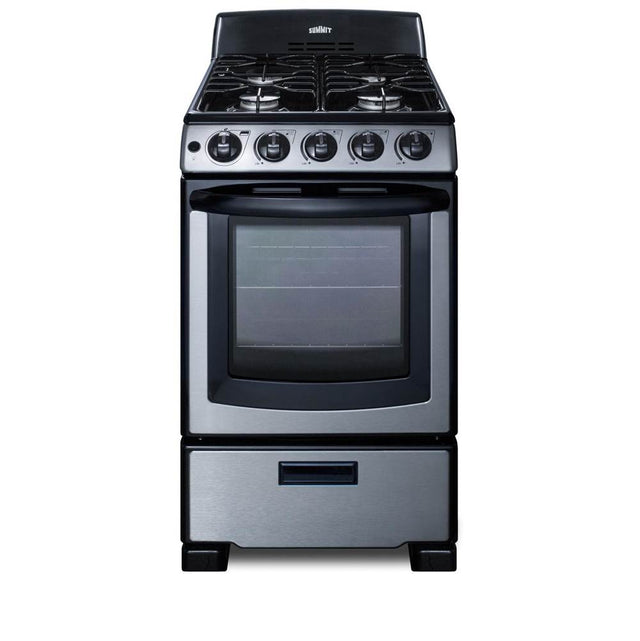 Summit Appliance - 20'' Wide Gas Range