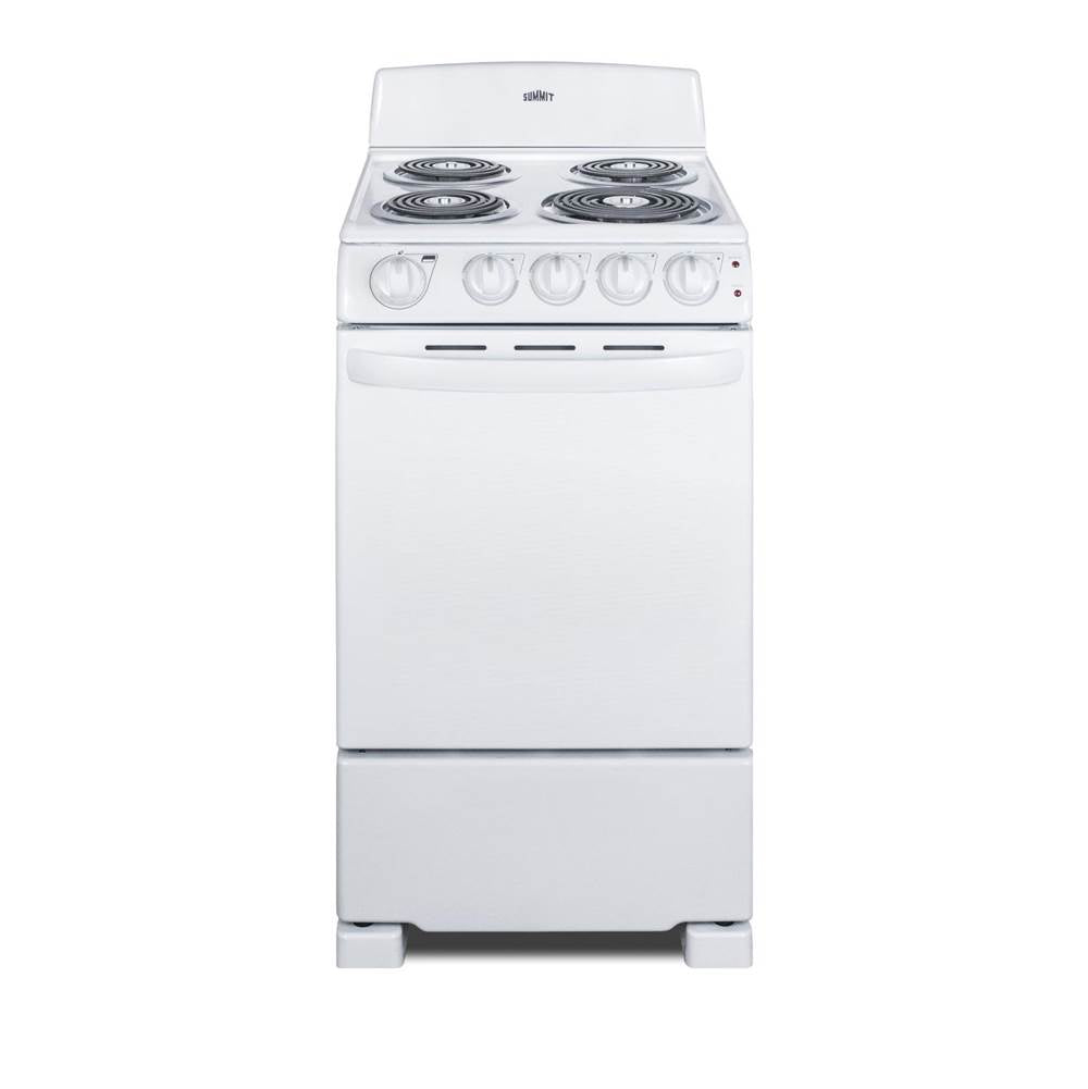 Summit Appliance - 20'' Wide Electric Coil Range