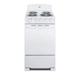 Summit Appliance - 20'' Wide Electric Coil Range
