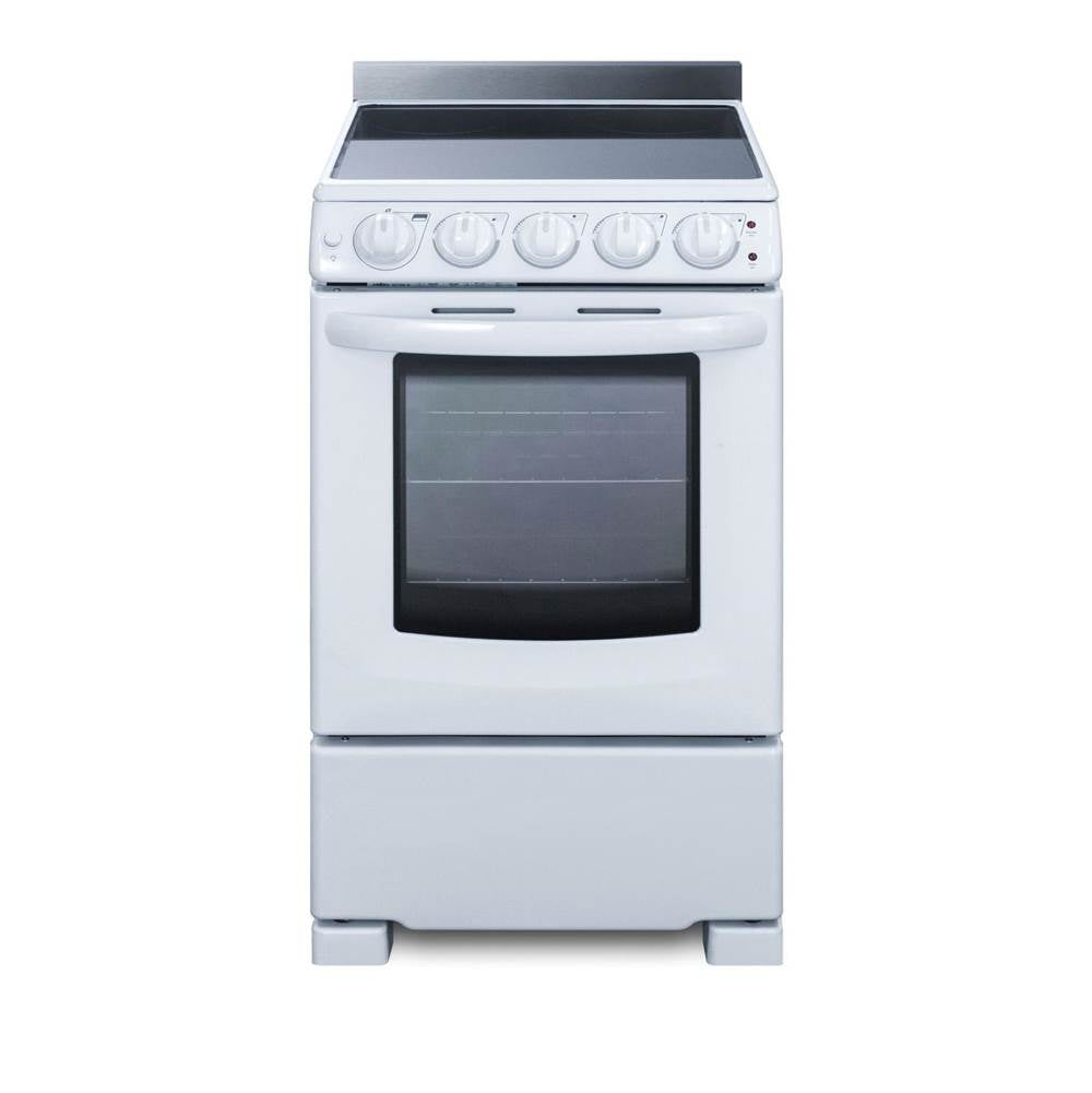 Summit Appliance - 20'' Wide Electric Smooth-Top Range