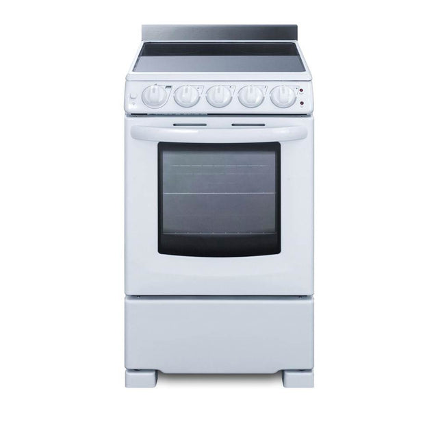 Summit Appliance - 20'' Wide Electric Smooth-Top Range