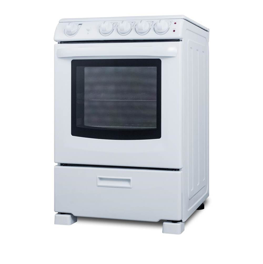 24'' Wide Electric Smooth-Top Range