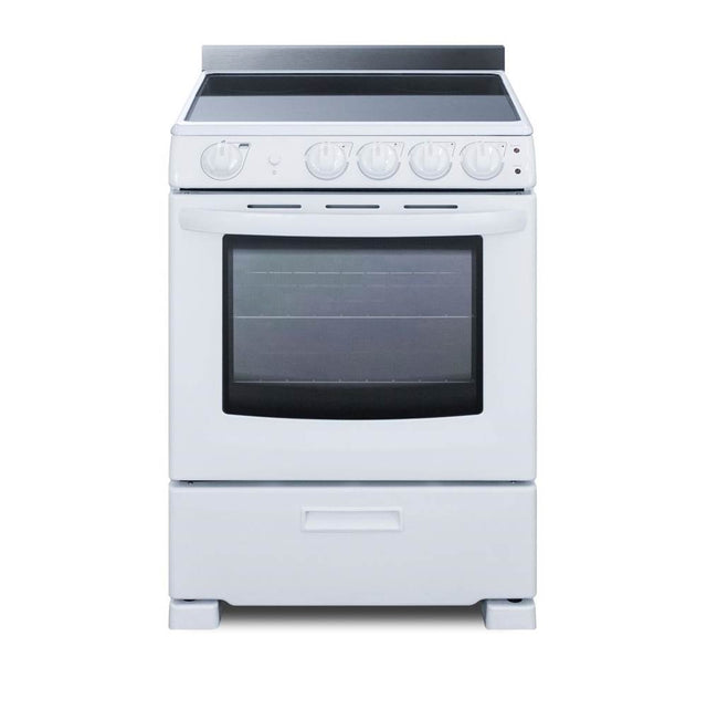 Summit Appliance - 24'' Wide Electric Smooth-Top Range