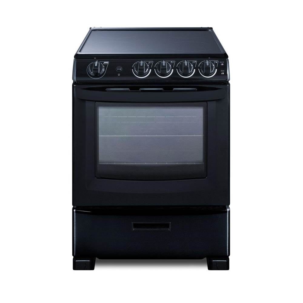 Summit Appliance - 24'' Wide Electric Smooth-Top Range