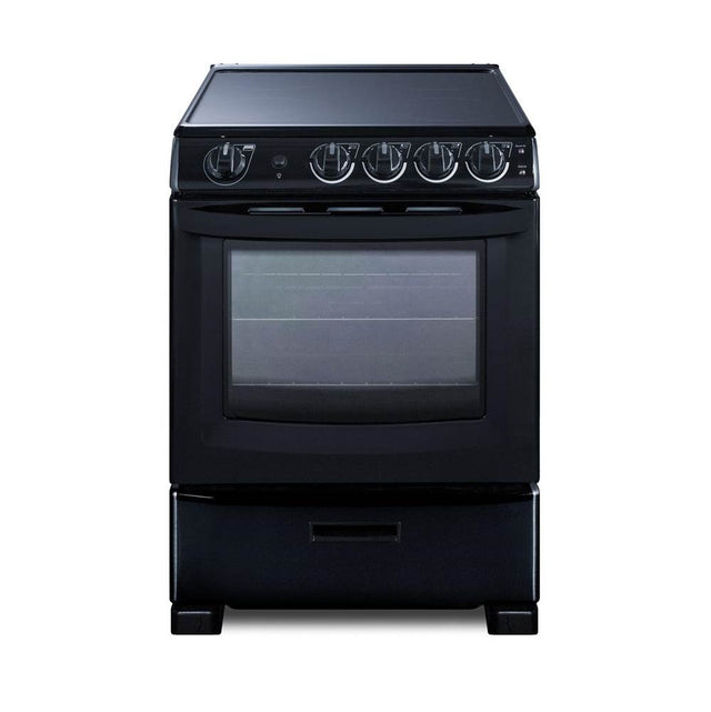 Summit Appliance - 24'' Wide Electric Smooth-Top Range