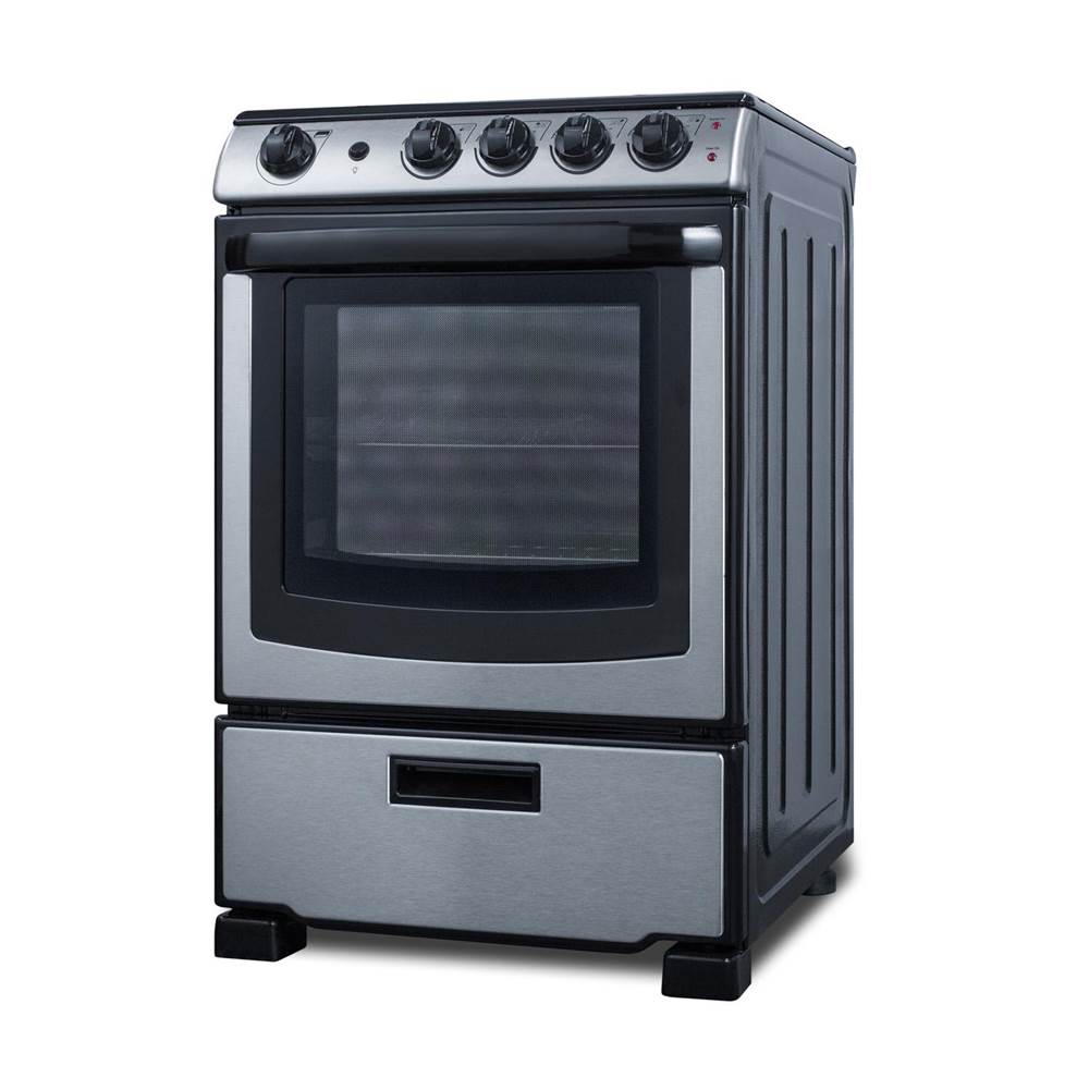 24'' Wide Electric Smooth-Top Range