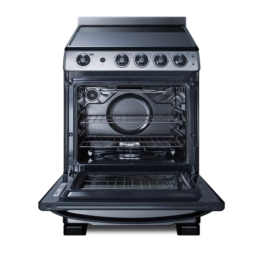 24'' Wide Electric Smooth-Top Range