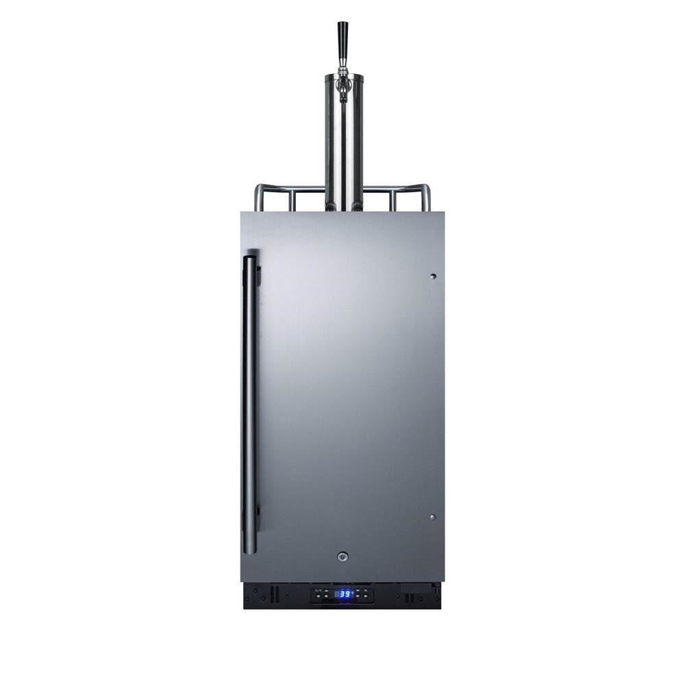 Summit Appliance - 15'' Wide Built-In Kegerator