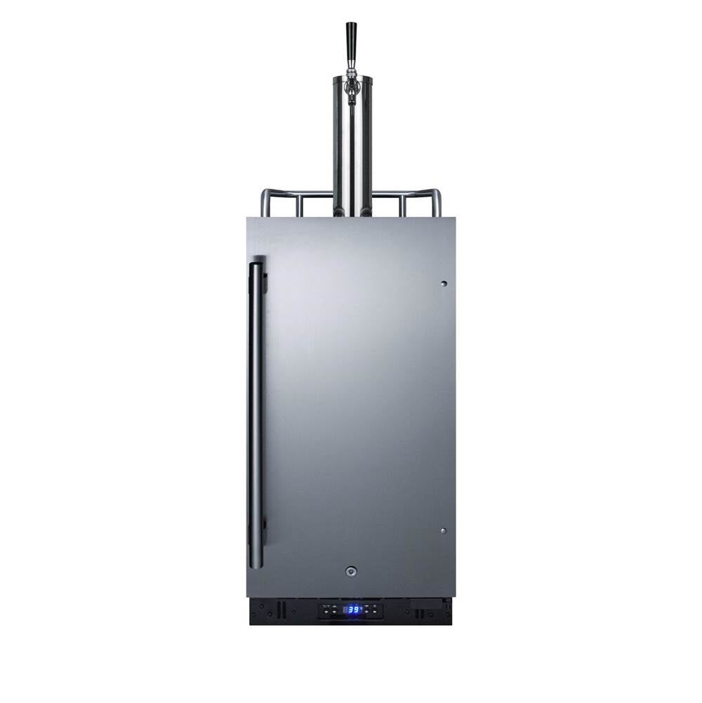 Summit Appliance - 15'' Wide Built-In Cold Brew Coffee Kegerator