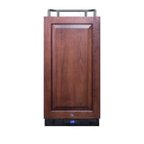 Summit Appliance - 15'' Wide Built-In Kegerator (Panel Not Included)