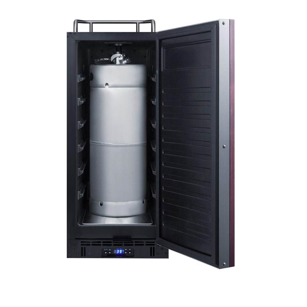 15'' Wide Built-In Kegerator (Panel Not Included)