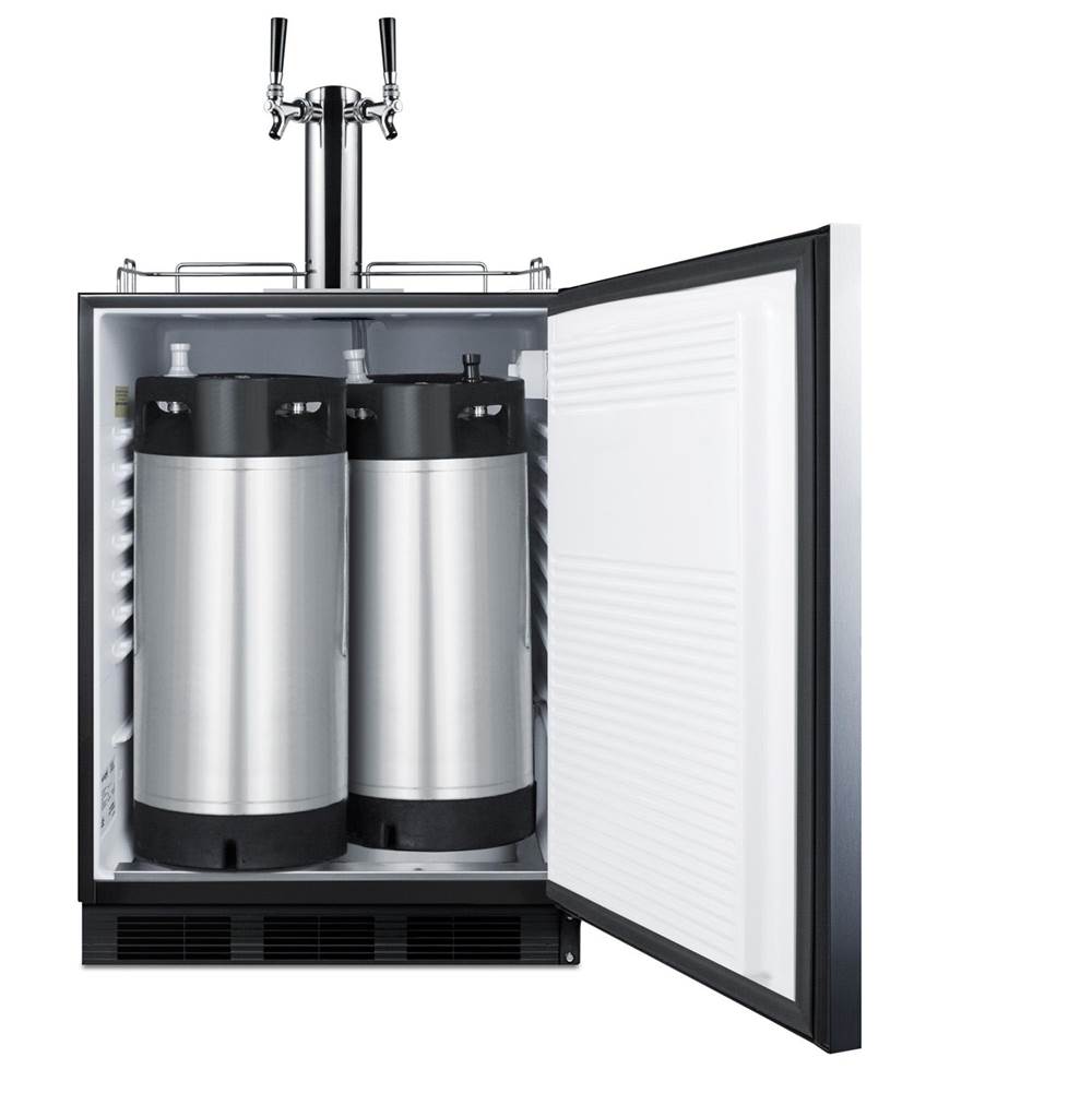 24'' Wide Built-In Cold Brew Coffee Kegerator, ADA Compliant
