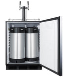 24'' Wide Built-In Cold Brew Coffee Kegerator, ADA Compliant