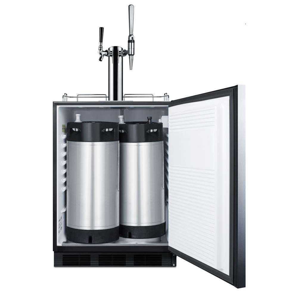 24'' Wide Built-In Coffee Kegerator, ADA Compliant