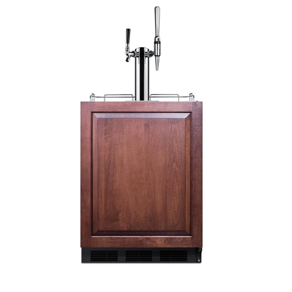 Summit Appliance - 24'' Wide Built-In Coffee Kegerator, ADA Compliant (Panel Not Included)