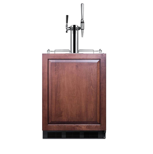 Summit Appliance - 24'' Wide Built-In Coffee Kegerator, ADA Compliant (Panel Not Included)
