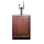 Summit Appliance - 24'' Wide Built-In Coffee Kegerator, ADA Compliant (Panel Not Included)