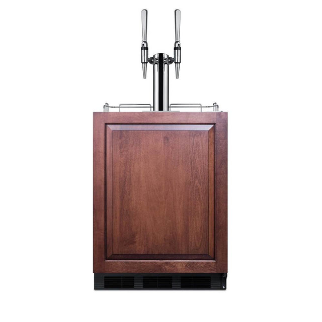 Summit Appliance - 24'' Wide Built-In Nitro Coffee Kegerator, ADA Compliant (Panel Not Included)