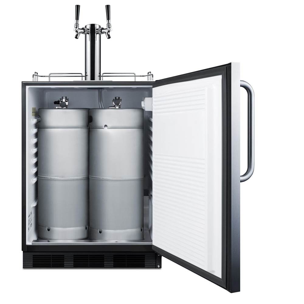 24'' Wide Built-In Kegerator, ADA Compliant