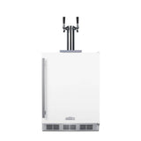 Summit Appliance - 24'' Wide Built-In Cold Brew Coffee Kegerator, ADA Compliant
