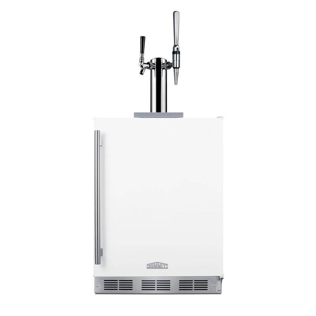Summit Appliance - 24'' Wide Built-In Coffee Kegerator, ADA Compliant