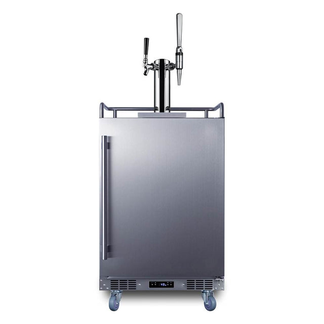 Summit Appliance - 24'' Wide Built-In Cold Brew/Nitro Coffee Kegerator