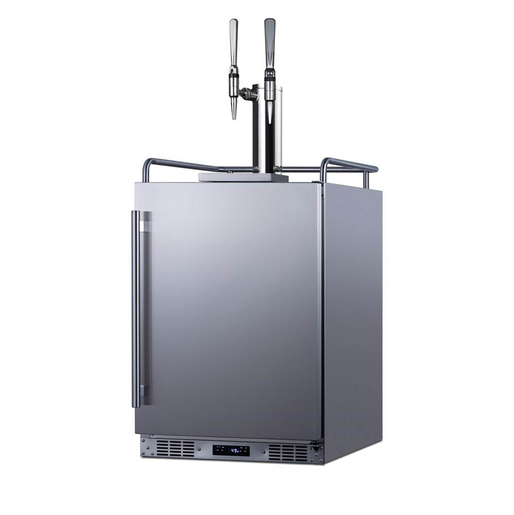 24'' Wide Built-In Nitro Coffee Kegerator