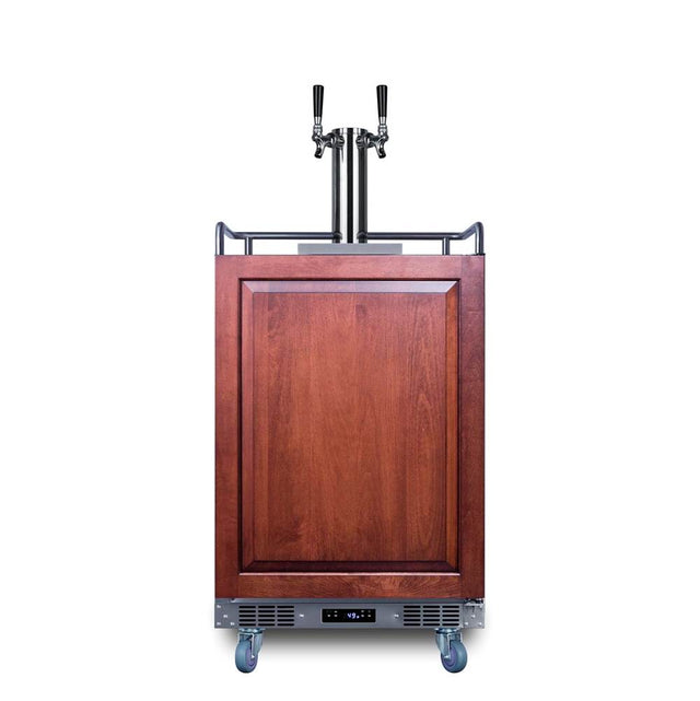 Summit Appliance - 24'' Wide Built-In Cold Brew Coffee Kegerator (Panel Not Included)