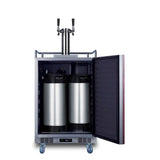 24'' Wide Built-In Cold Brew Coffee Kegerator (Panel Not Included)