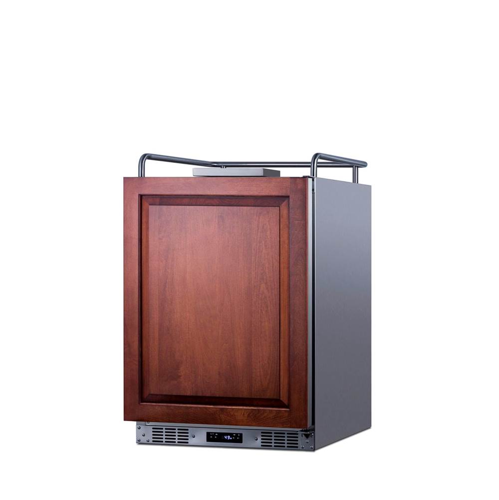24'' Wide Built-In Kegerator (Panel Not Included)