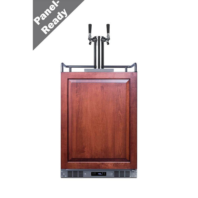 Summit Appliance - 24'' Wide Built-In Kegerator (Panel Not Included)
