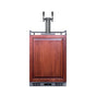 Summit Appliance - 24'' Wide Built-In Wine Kegerator (Panel Not Included)