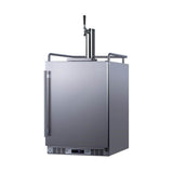 24'' Wide Built-In Outdoor Beer Kegerator