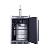 24'' Wide Built-In Outdoor Beer Kegerator
