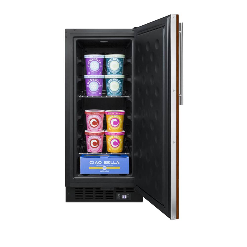 15'' Built-In All-Freezer (Panel Not Included)