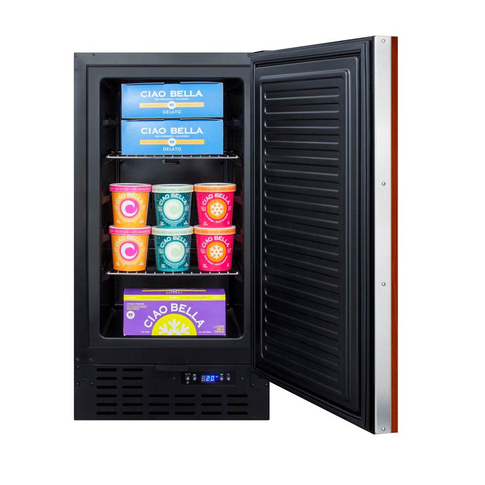18'' Built-In All-Freezer, ADA Compliant (Panel Not Included)