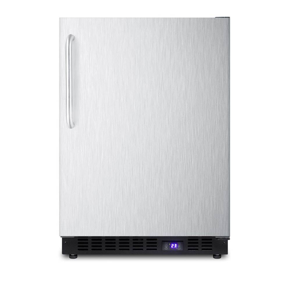 Summit Appliance - 24'' Wide Built-In All-Freezer With Icemaker