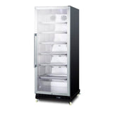 24'' Wide Mini Reach-In Beverage Center with Dolly
