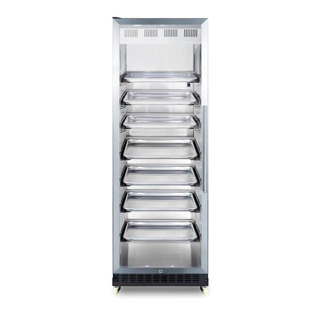 Summit Appliance - 24'' Wide Mini Reach-In Beverage Center with Dolly