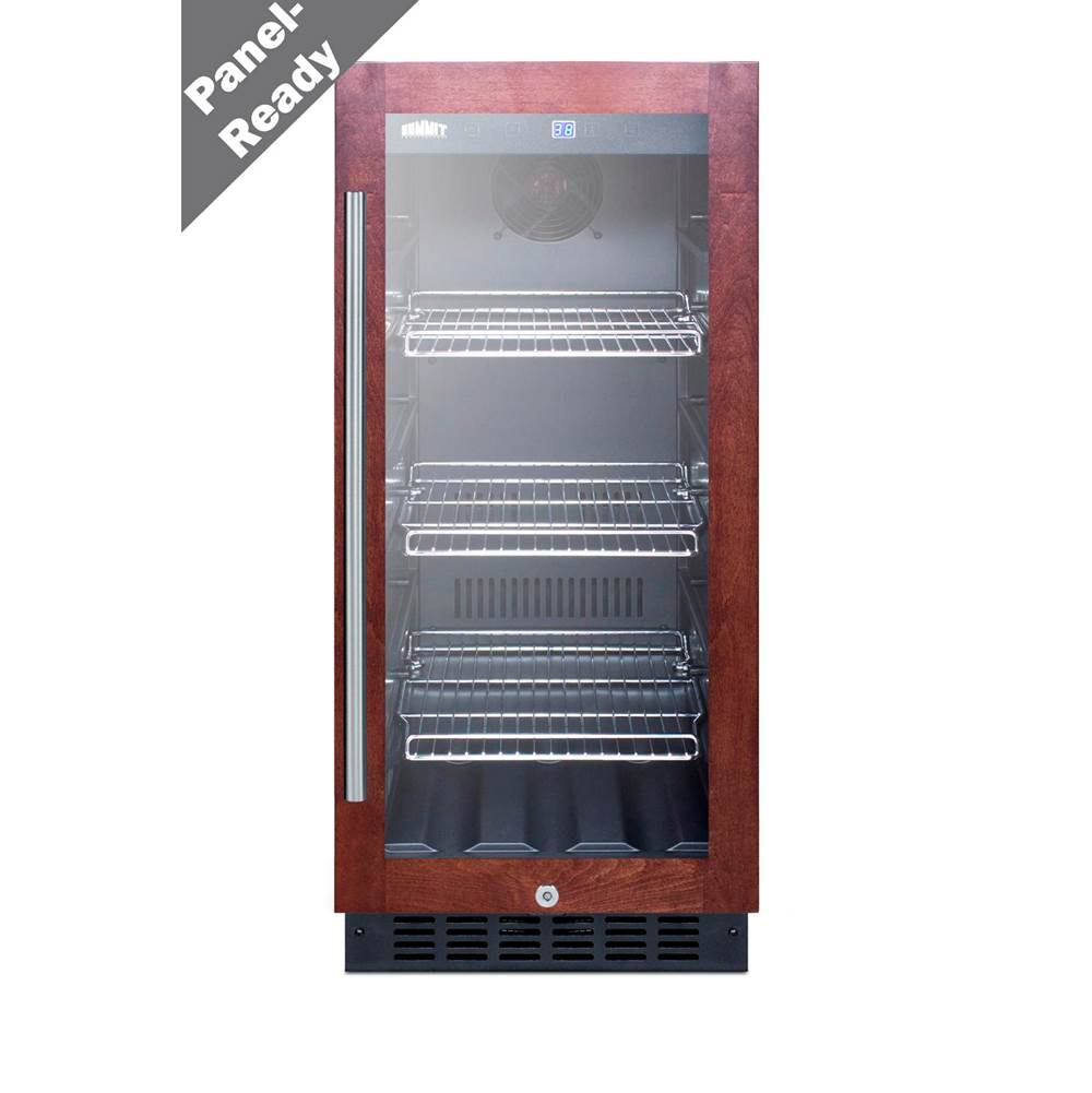 Summit Appliance - 15'' Wide Built-In Beverage Center (Panel Not Included)