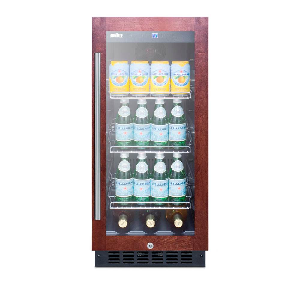 15'' Wide Built-In Beverage Center (Panel Not Included)