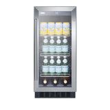 15'' Wide Built-In Beverage Center