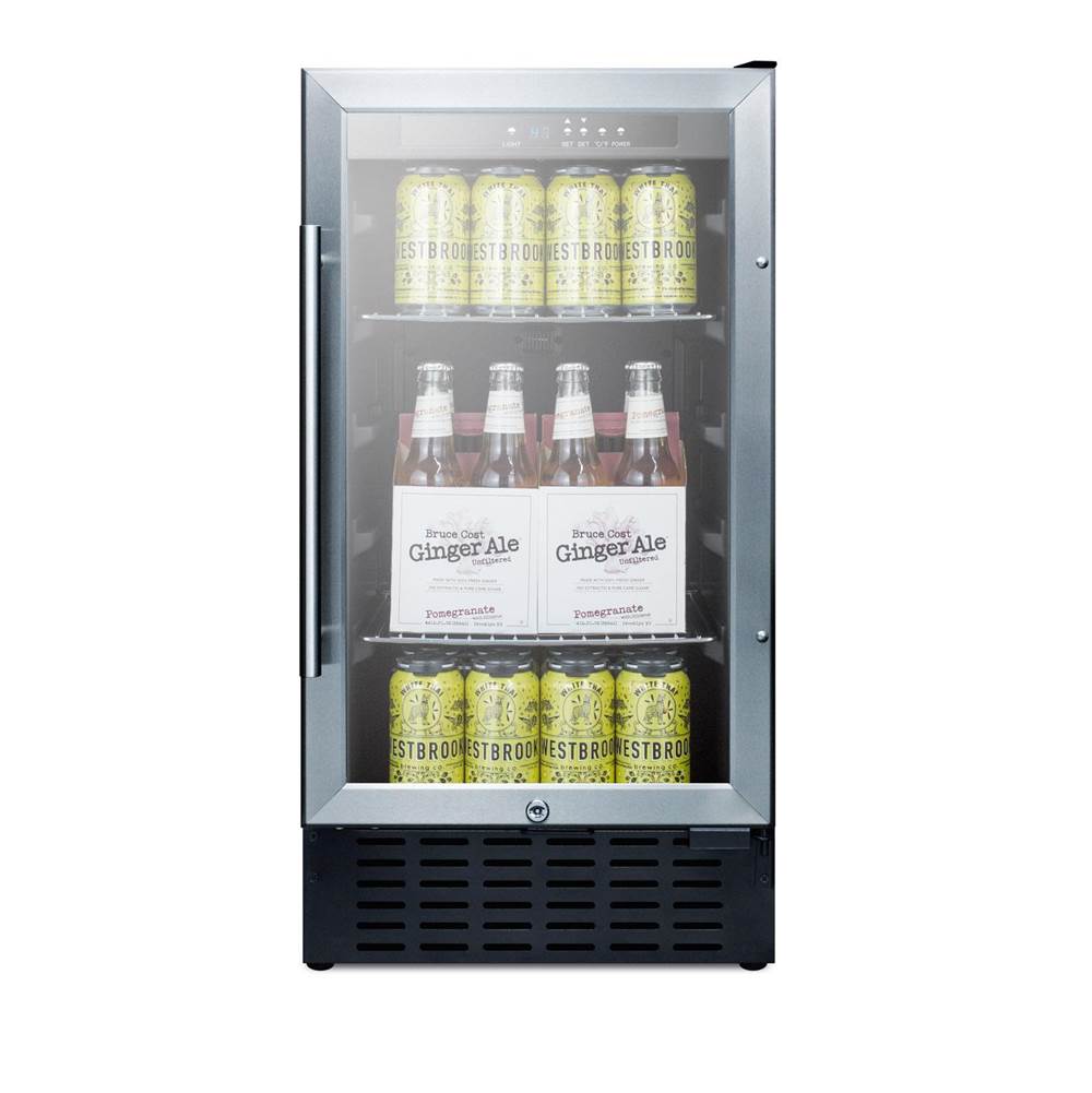 18'' Wide Built-In Beverage Center