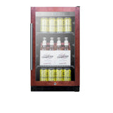 18'' Wide Built-In Beverage Center, ADA Compliant (Panel Not Included)