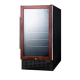 18'' Wide Built-In Beverage Center (Panel Not Included)