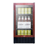 18'' Wide Built-In Beverage Center (Panel Not Included)