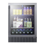 24'' Wide Built-In Beverage Cooler